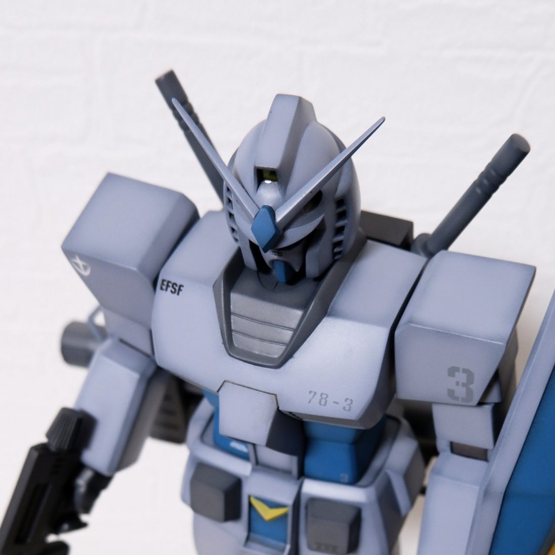 ゆうゆうメ】 【改造塗装済完成品】旧キット1/60ガンダム G-3カラー ってお