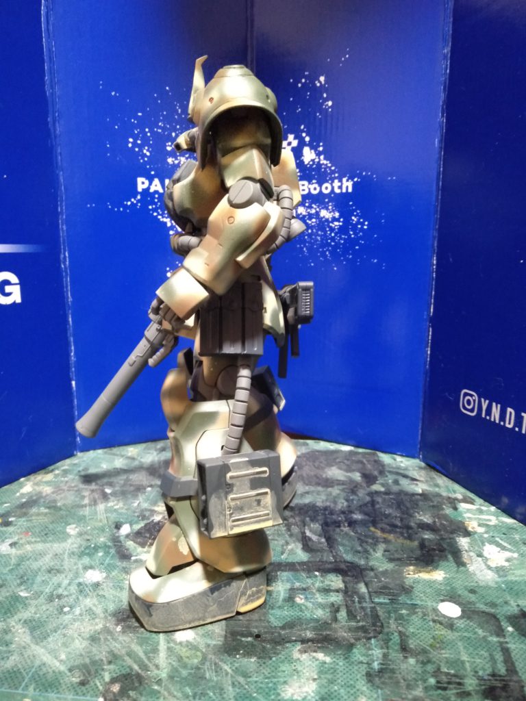 MG ザクF2 森林迷彩仕様–3枚目/制作者:猫親父
