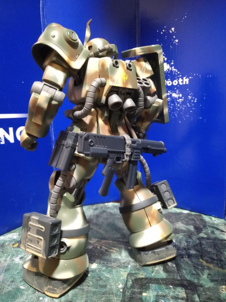 MG ザクF2 森林迷彩仕様–4枚目/制作者:猫親父