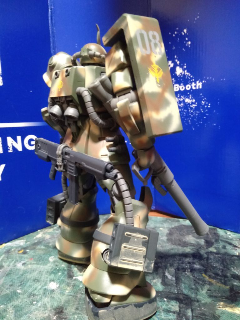 MG ザクF2 森林迷彩仕様–5枚目/制作者:猫親父