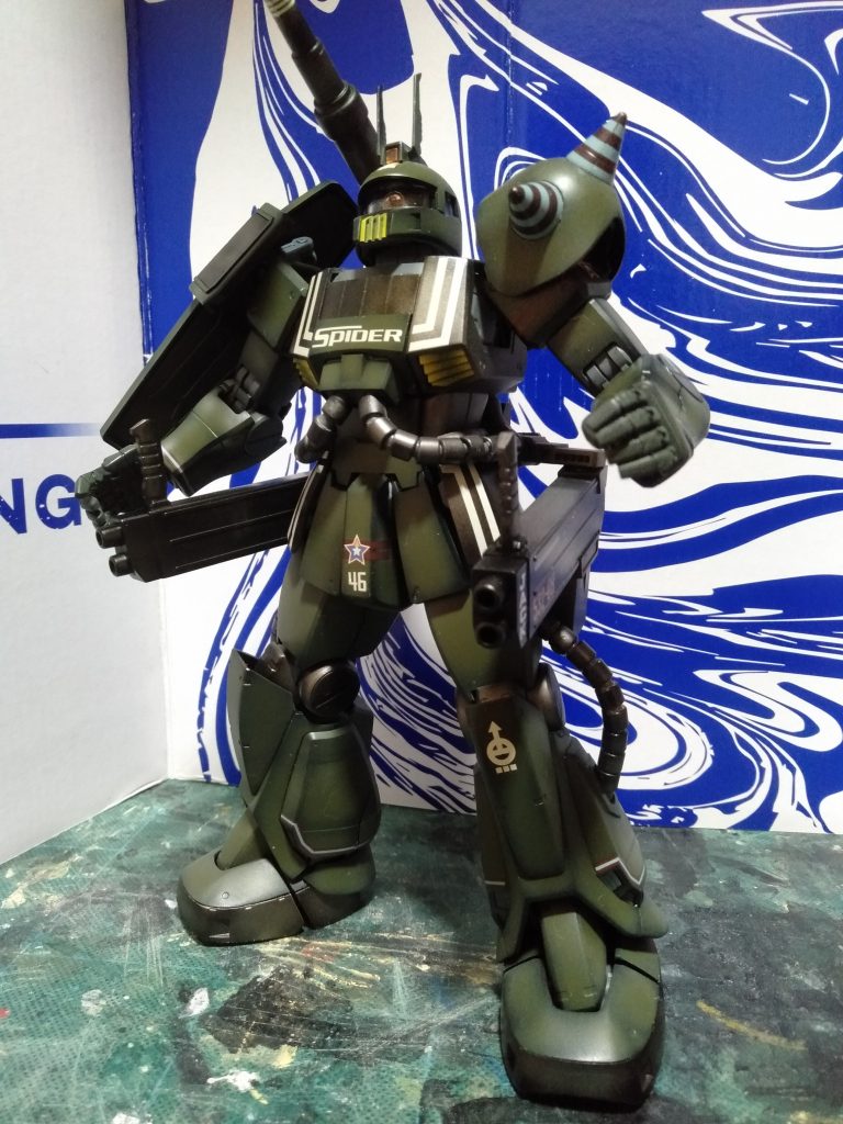 MG ザク・キャノン　イアン・グレーデン中尉専用機–2枚目/制作者：猫親父