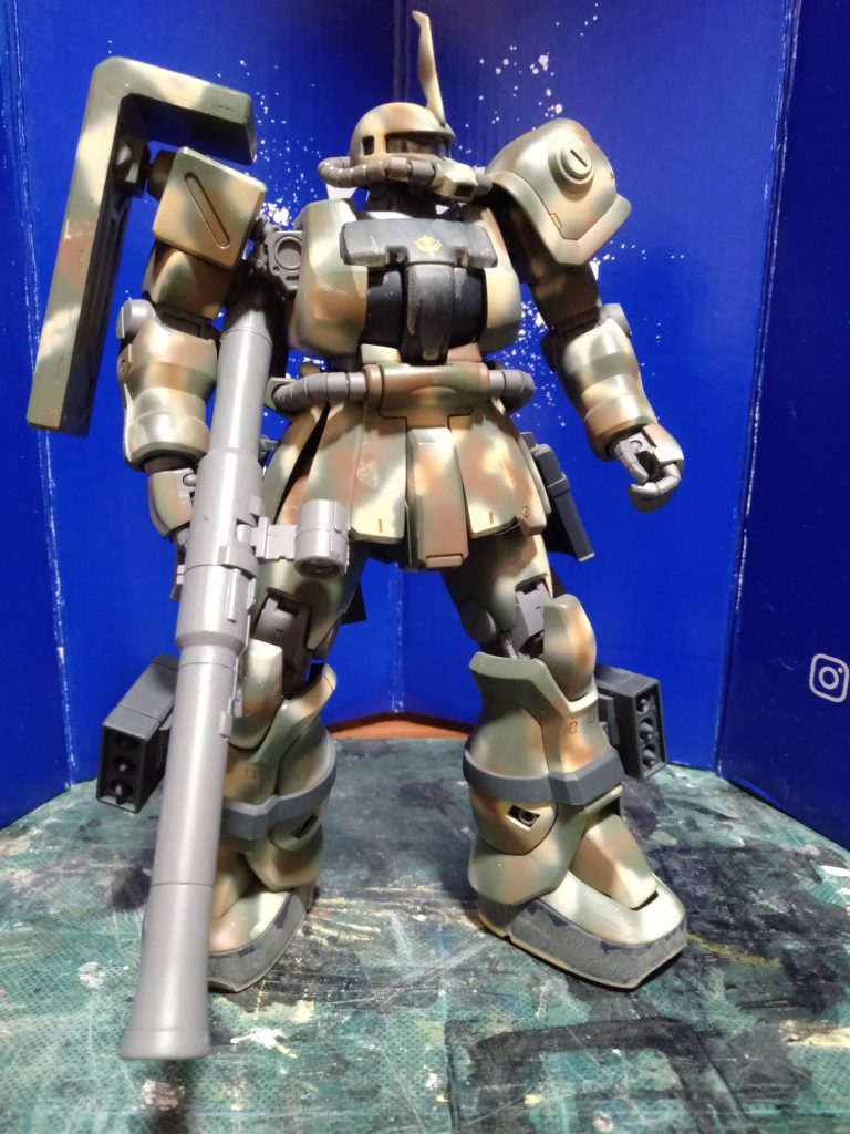 MG ザクF2 森林迷彩仕様–7枚目/制作者:猫親父
