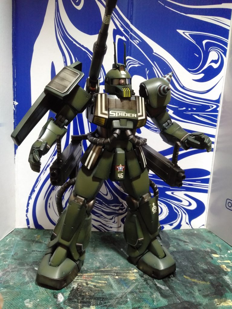 MG ザク・キャノン　イアン・グレーデン中尉専用機–3枚目/制作者：猫親父