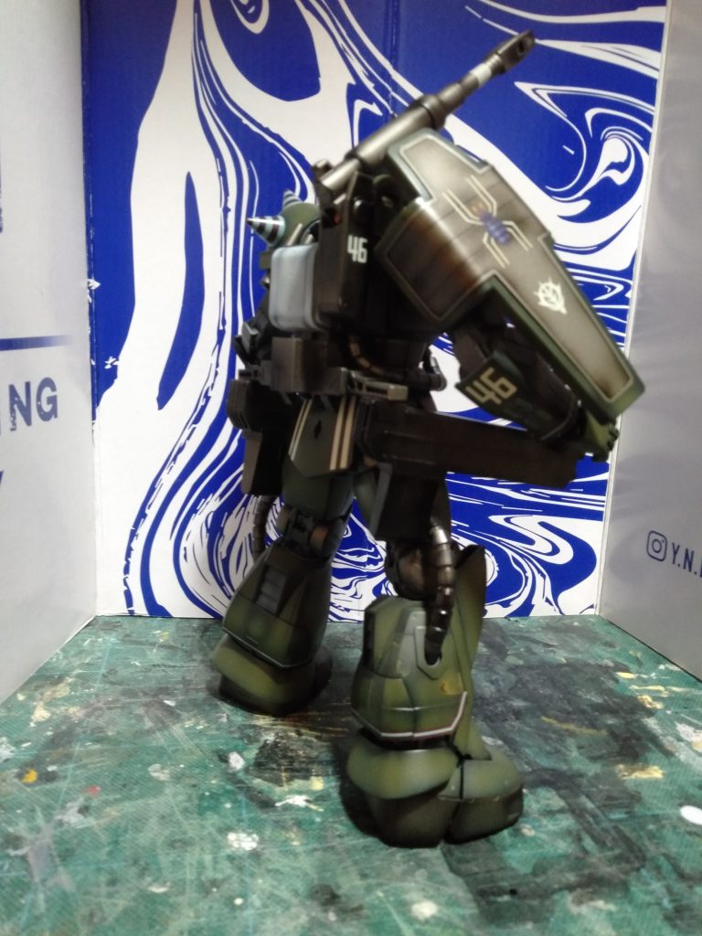 MG ザク・キャノン　イアン・グレーデン中尉専用機–5枚目/制作者：猫親父