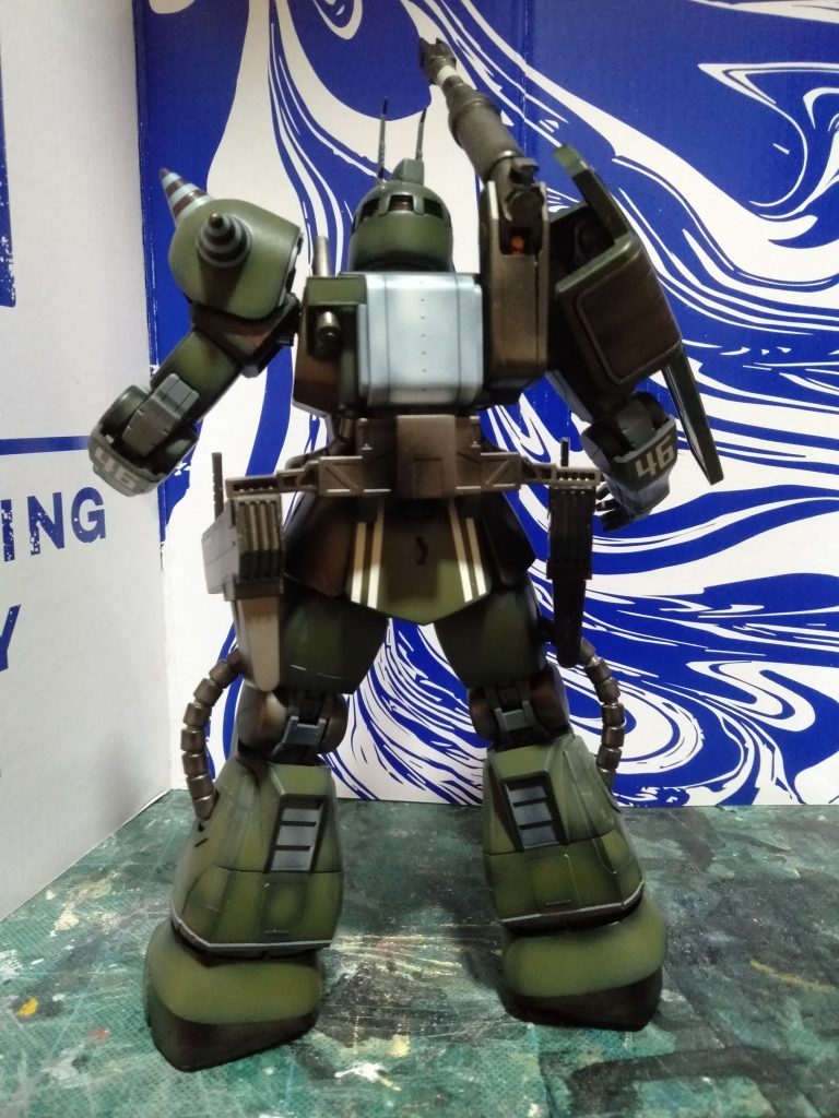 MG ザク・キャノン　イアン・グレーデン中尉専用機–6枚目/制作者：猫親父