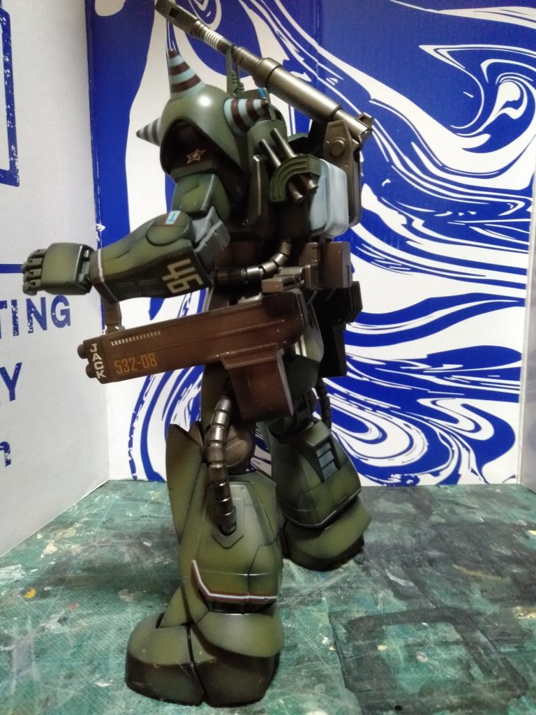 MG ザク・キャノン　イアン・グレーデン中尉専用機–7枚目/制作者：猫親父