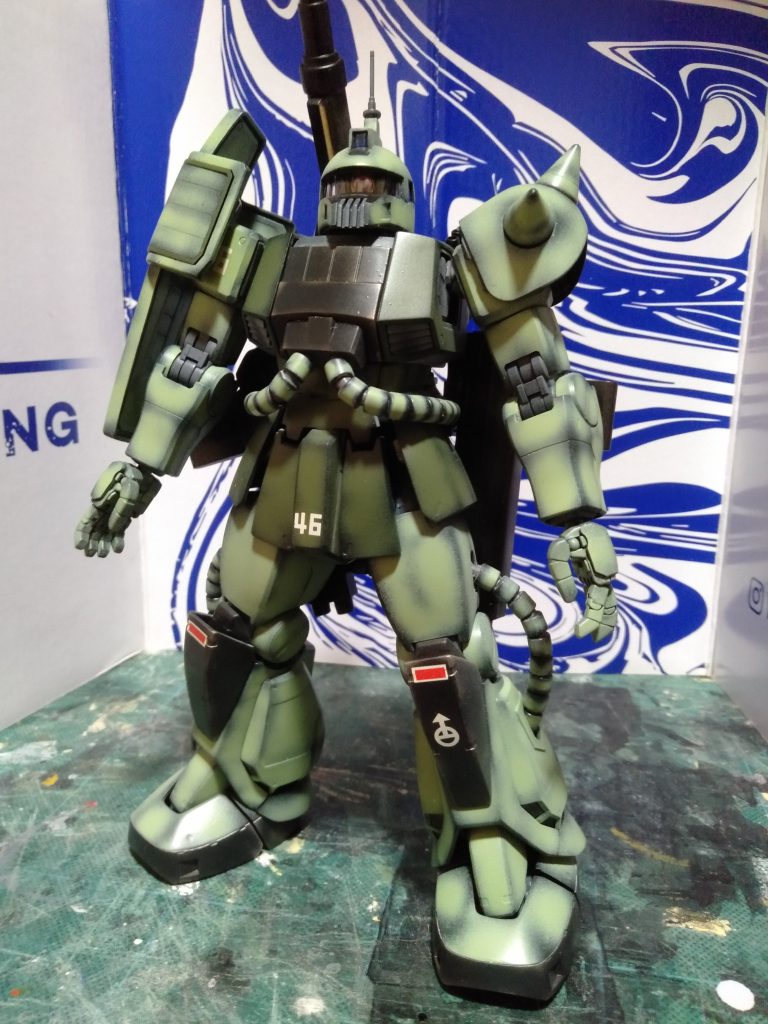 MG ザク・キャノン 量産化暫定仕様カラー–2枚目/制作者:猫親父