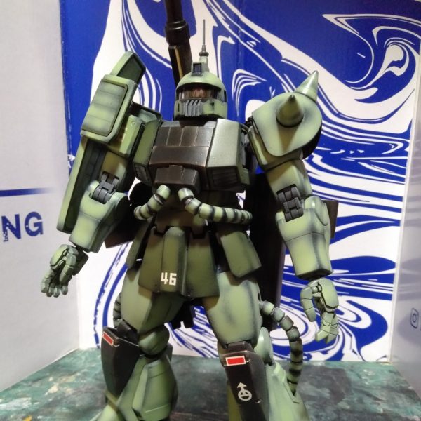 MG ザク・キャノン　量産化暫定仕様カラー