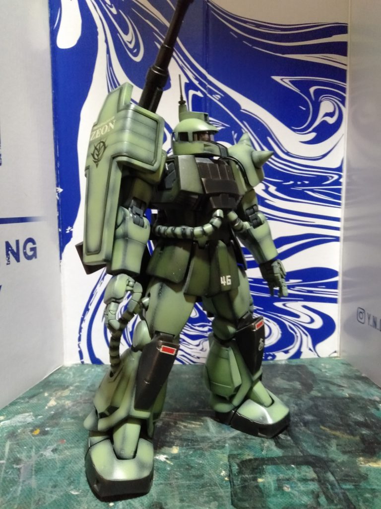 MG ザク・キャノン 量産化暫定仕様カラー–3枚目/制作者:猫親父