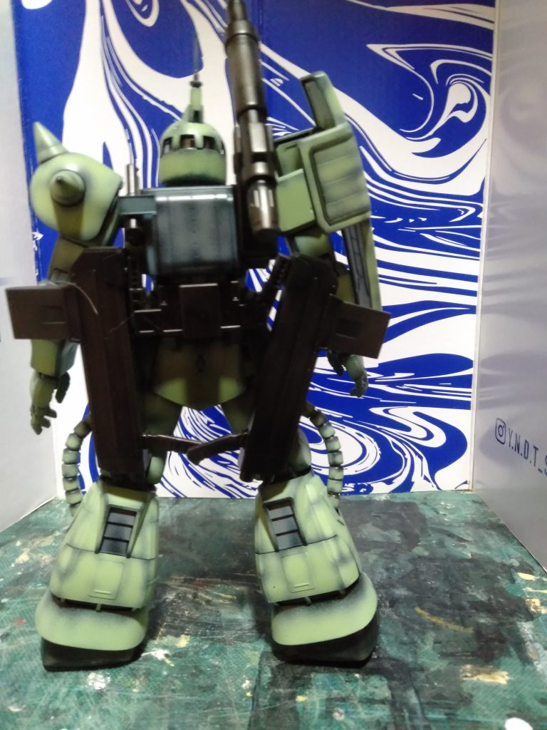 MG ザク・キャノン 量産化暫定仕様カラー–5枚目/制作者:猫親父
