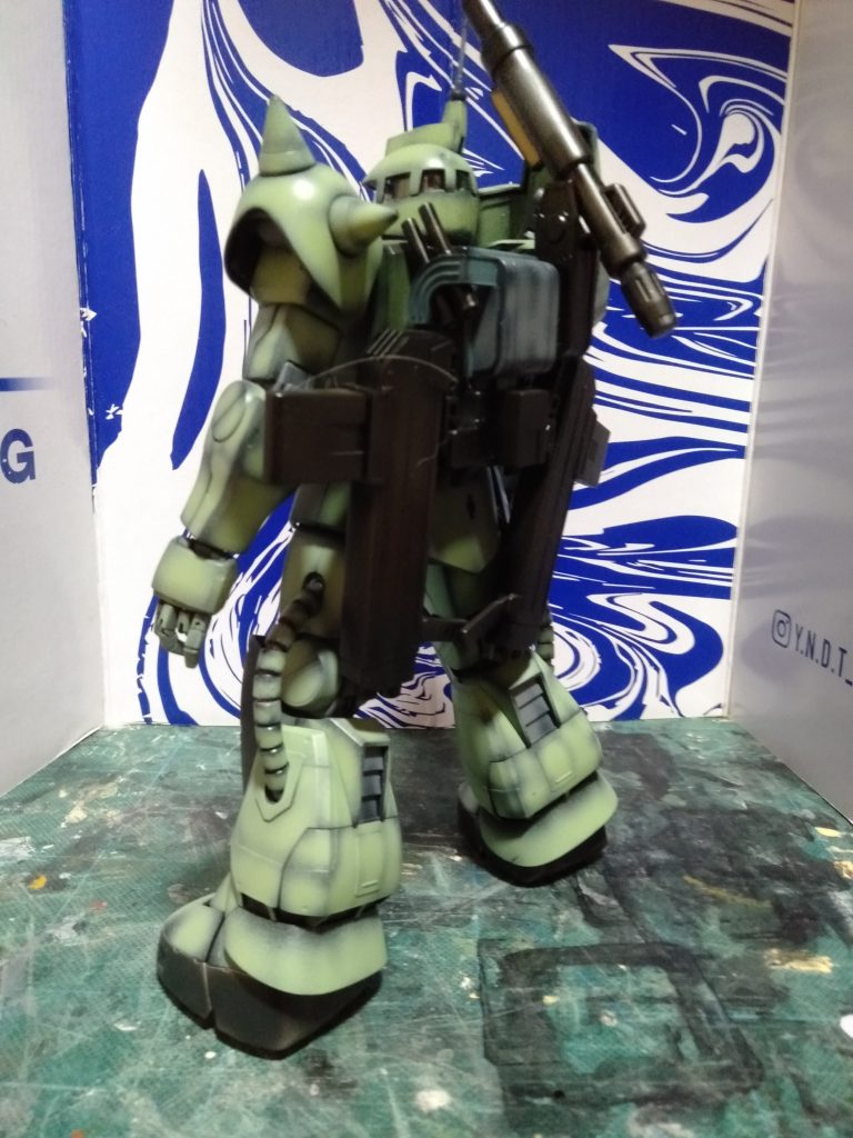 MG ザク・キャノン 量産化暫定仕様カラー–6枚目/制作者:猫親父