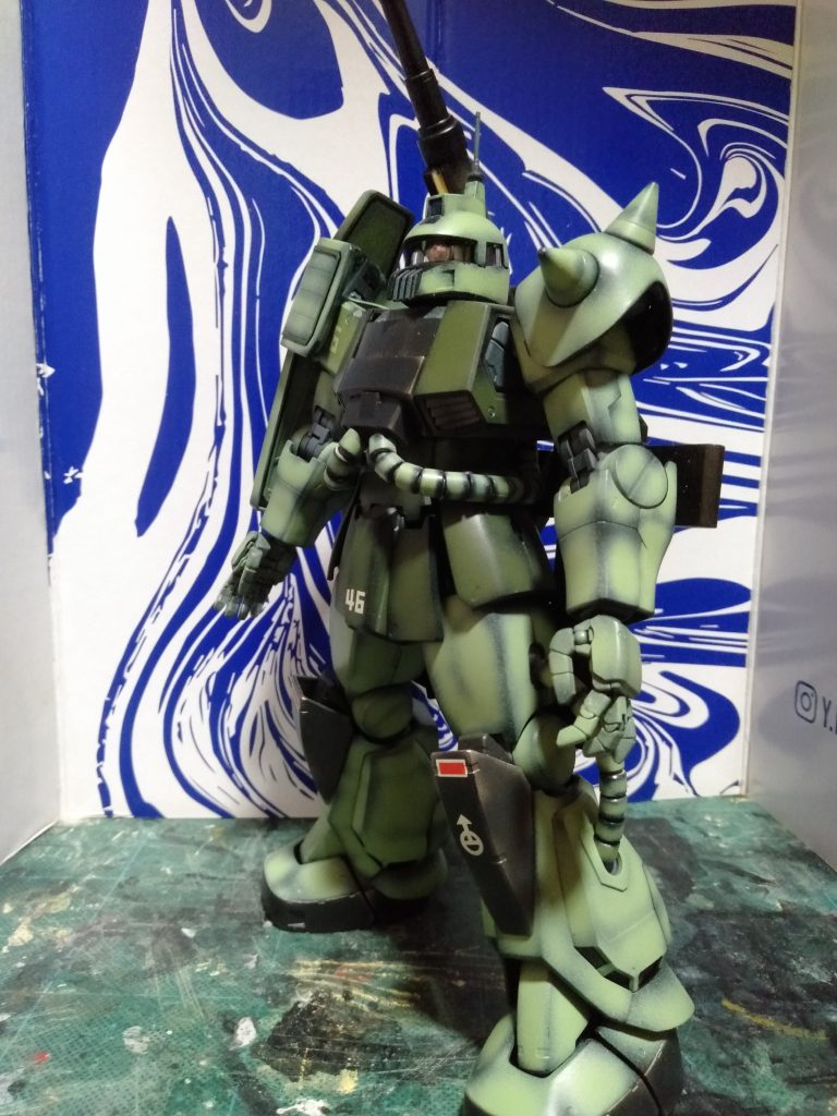 MG ザク・キャノン 量産化暫定仕様カラー–7枚目/制作者:猫親父