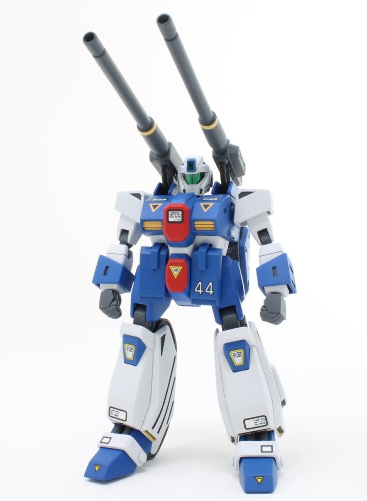 腕部ミサイルランチャーの接続はネオジム磁石なので脱着可能です