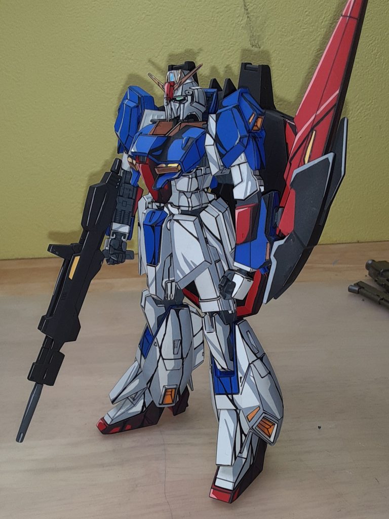 HGUC ゼータガンダム アニメ塗り–2枚目/制作者：Gundamdamdam