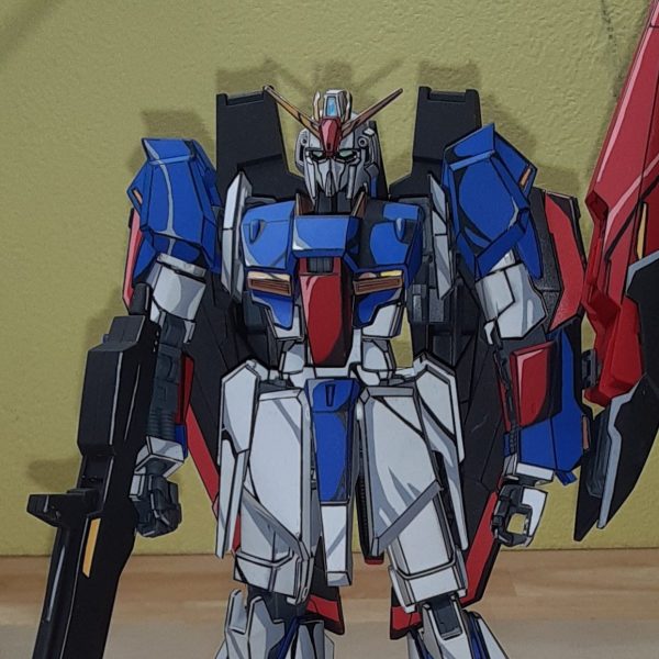 ガンダム　ザクヘッドのアニメ塗り セット・(ザク-ガンダム)ヘッドのアニメ塗り（完成品）