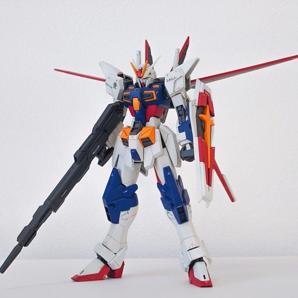 ガンプラ完成品 MG フォースインパルスガンダム 全塗装・徹底改修 - MG(マスターグレード)