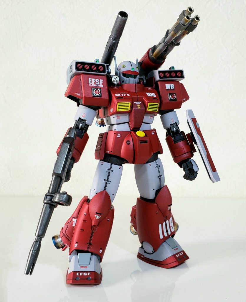 対空砲火を強化したキャノン砲+ガトリング砲ver.