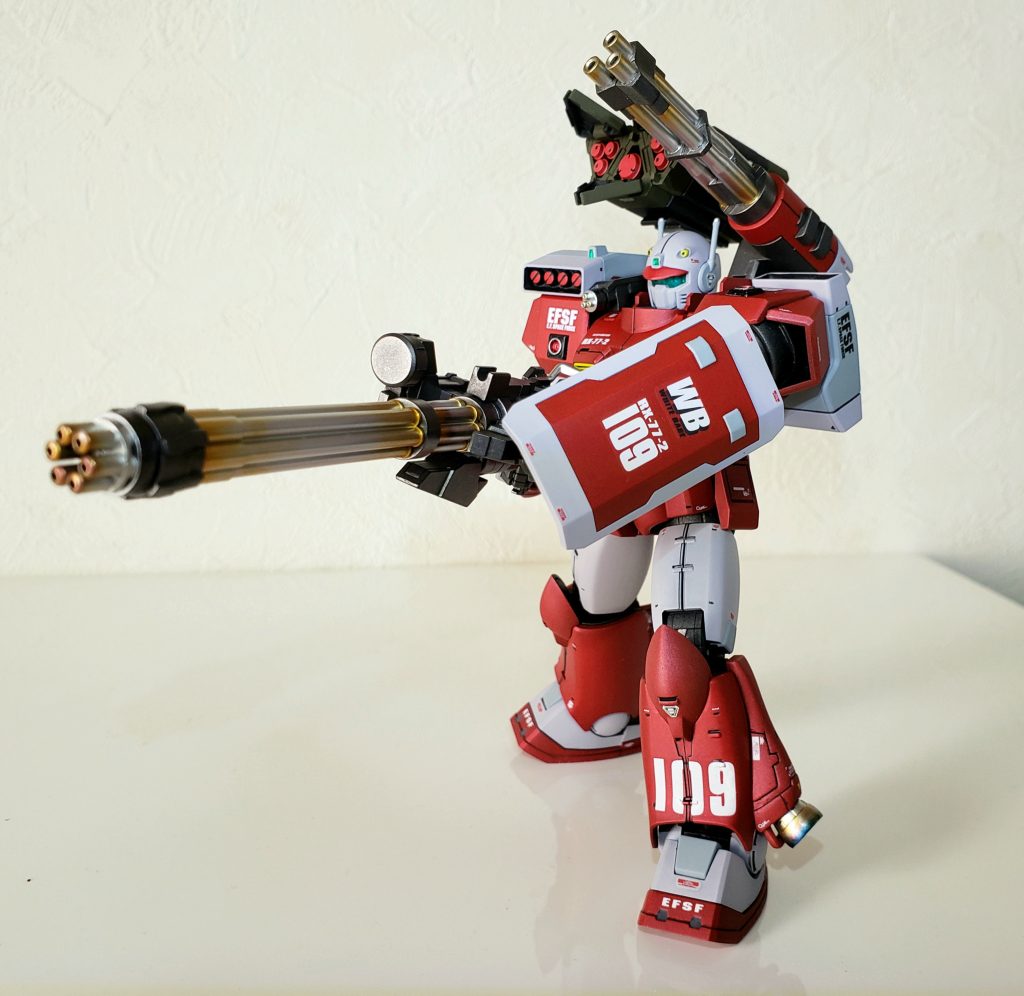 機動性を考えたらショートバレルの方が良いのだろうけどカッコ良さ優先でロングバレルにしちゃってますww