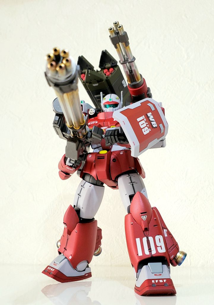 煽りで。ガトリング砲がカッコイイね^^もうブライト艦長に弾幕薄いぞとは言わせませんよwww