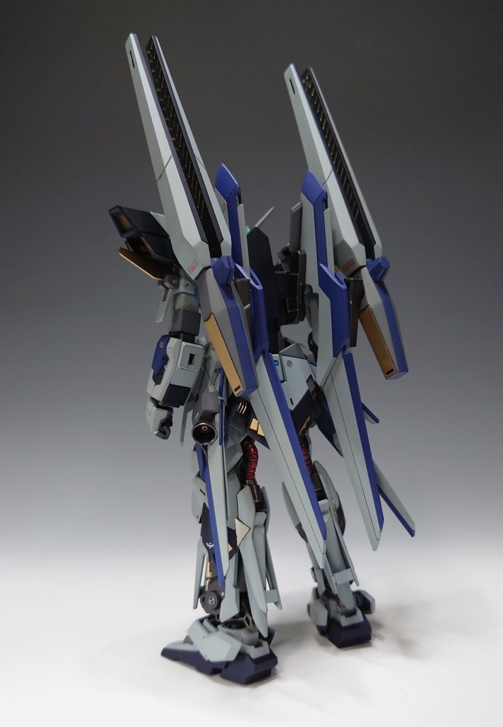 【バックショット】・見えにくいですがリアアーマー部に しいたけディテールを使ってます。