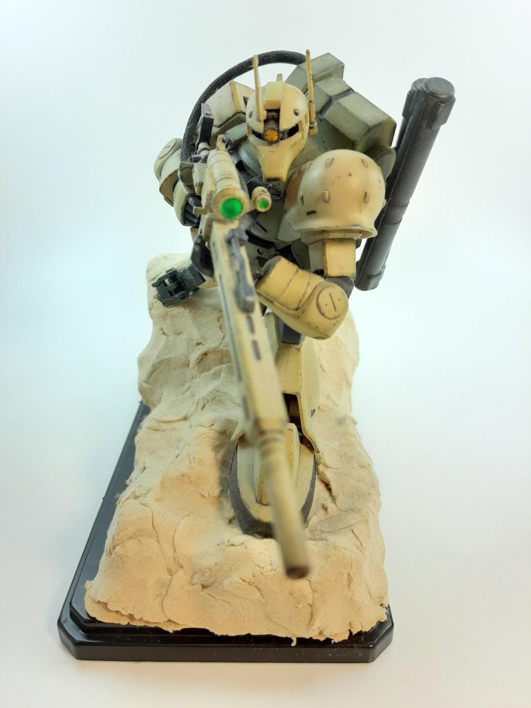 ザクⅠスナイパータイプ–3枚目/制作者：孤独のプラモ