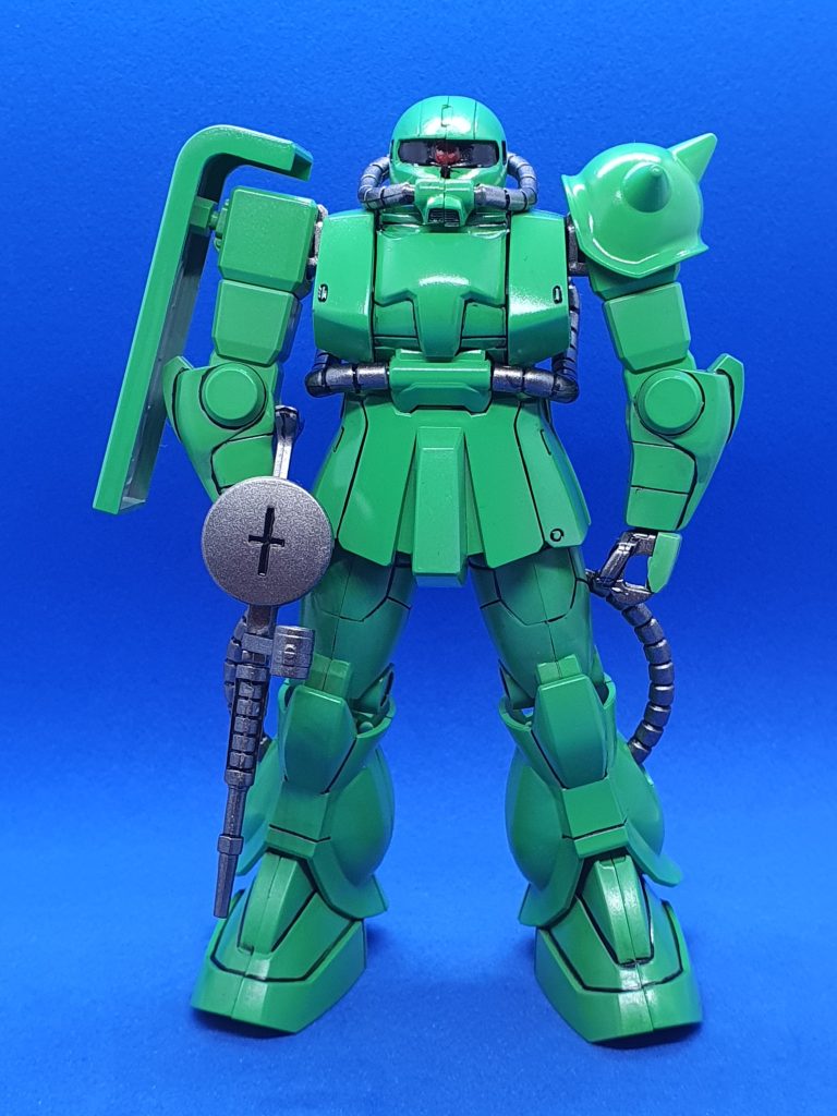 FG 1/144 MS-06F Zaku II Sports Green–3枚目/制作者：RedHaro86