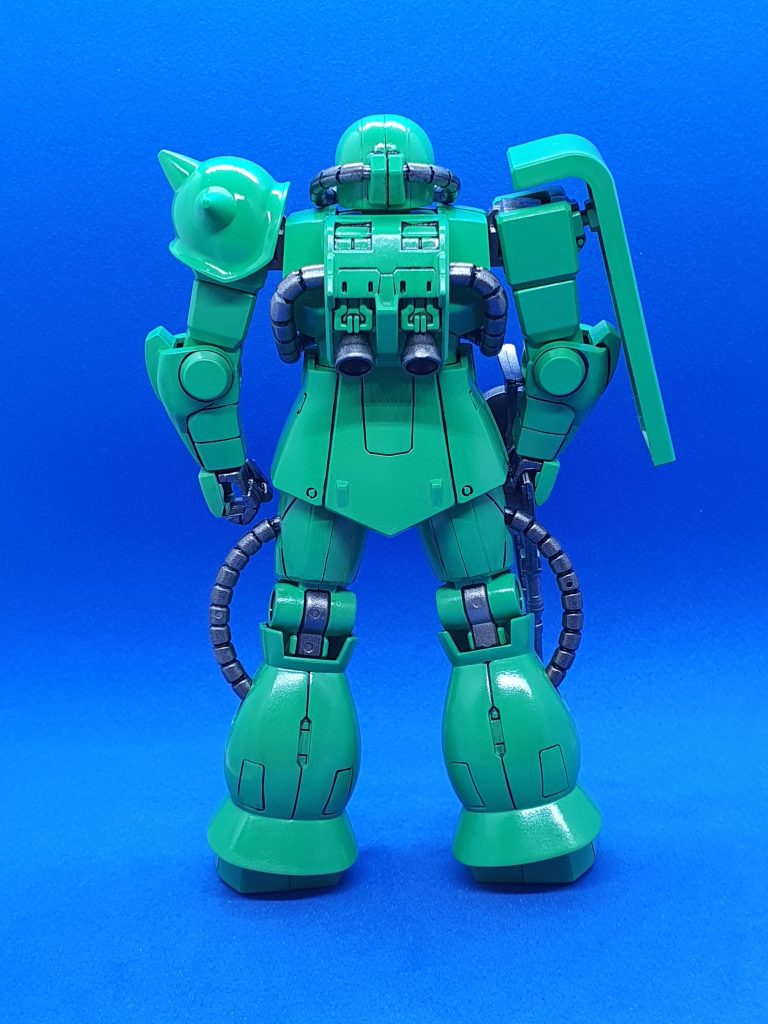 FG 1/144 MS-06F Zaku II Sports Green–5枚目/制作者：RedHaro86