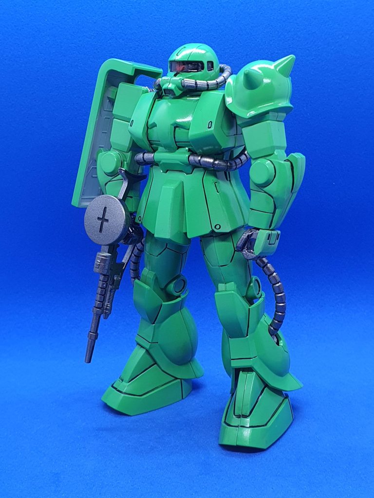 FG 1/144 MS-06F Zaku II Sports Green–2枚目/制作者：RedHaro86