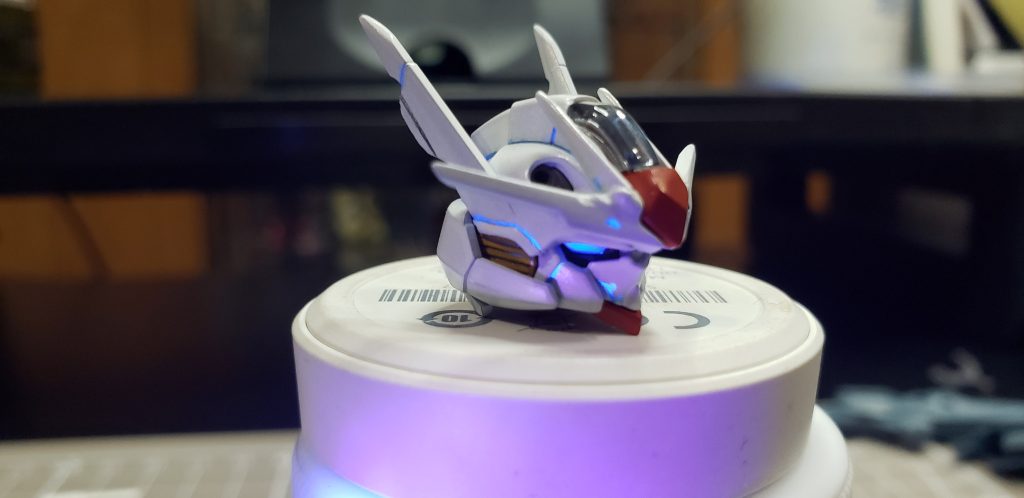 各所蛍光塗料でスミ入れしました。エリクト(´；ω；｀)