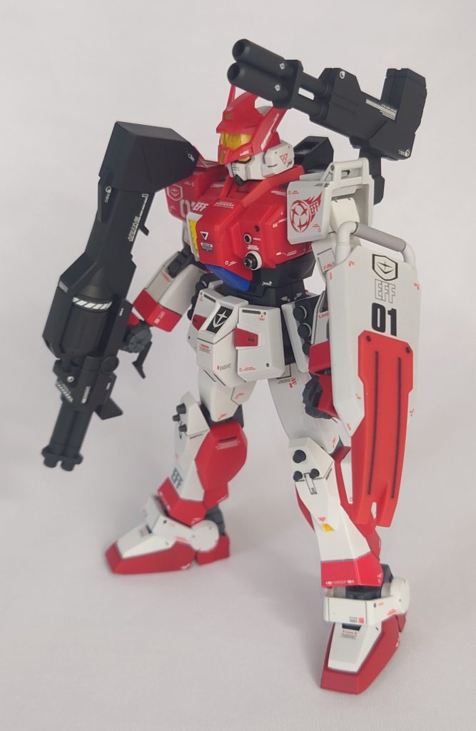 HGUC 赤い三巨星 ガンダムRR–2枚目/制作者：ガノー