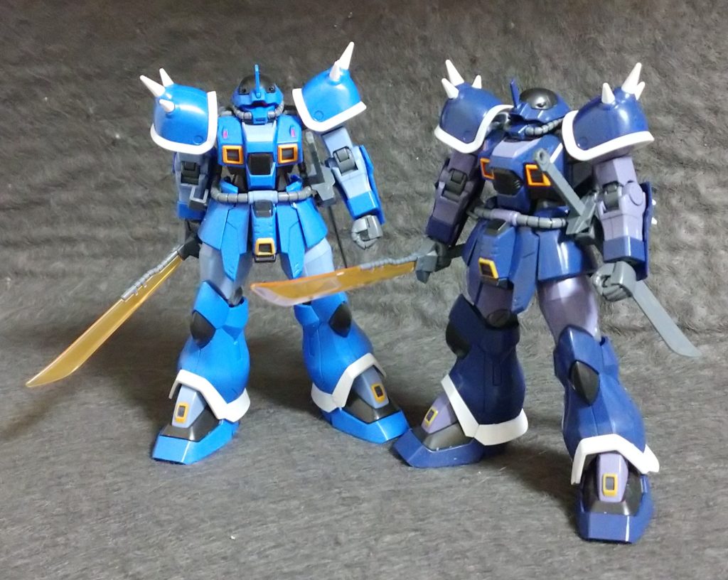 部分塗装のイフリート(投稿済)と比較