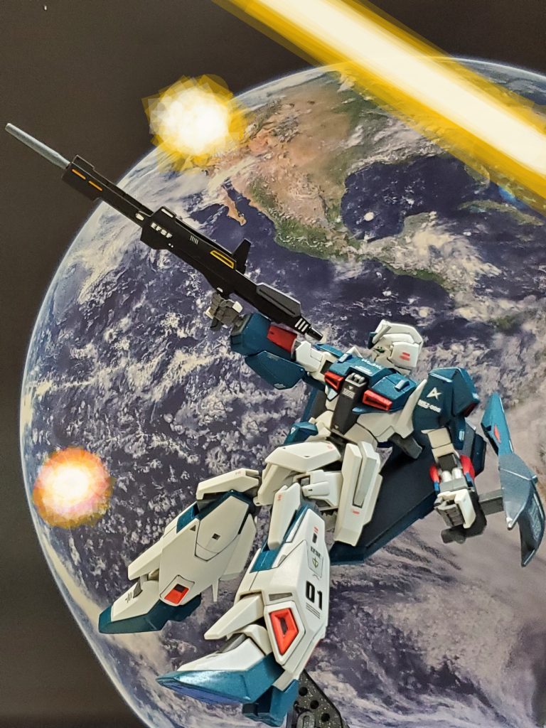 Zガンダムを受領したアムロは『FF装備』の完成を待ちながらも、シャアの『5thルナ』を使った隕石落とし阻止へと出撃💨✨Zガンダムの能力をフルに発揮しネオ・ジオン軍と交戦👍🎶