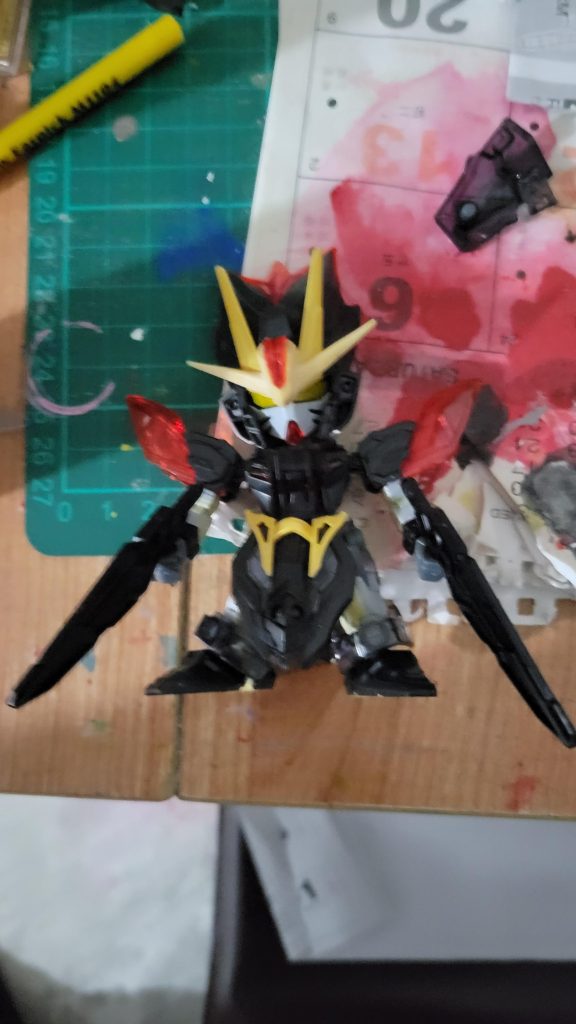 改色之作（E型戰鬥生命體：盧卡強襲鋼彈E）–3枚目/制作者：石頭三舊