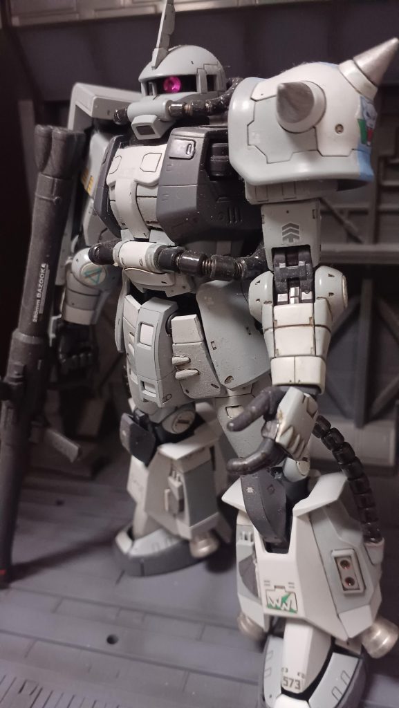 シンマツナガ専用ザク–2枚目/制作者：みっつ