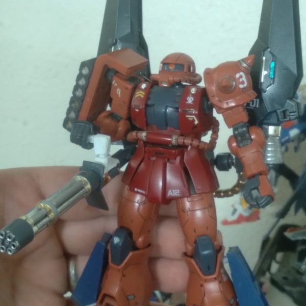 Update on the custom zaku build（1枚目）