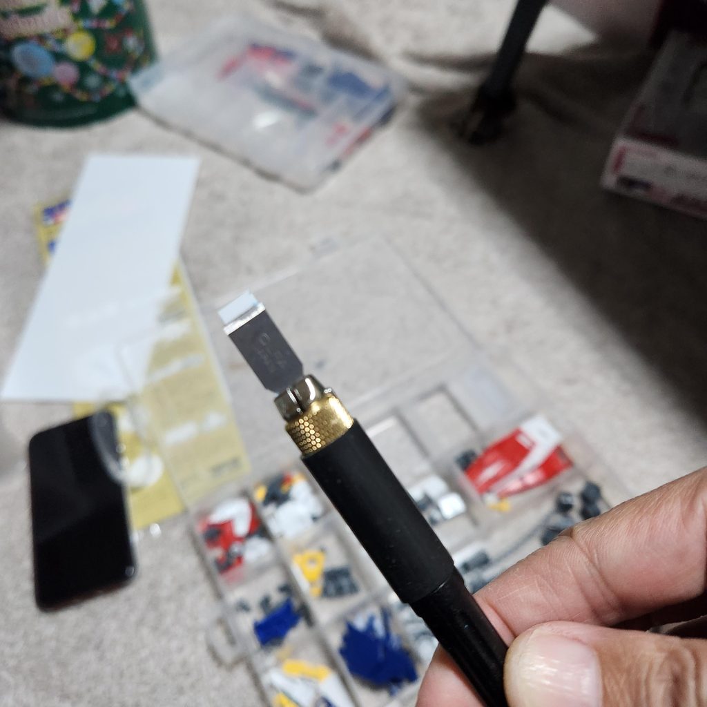 段落ちモールド用のツールを作成。ダンモって良い値段しますよね笑