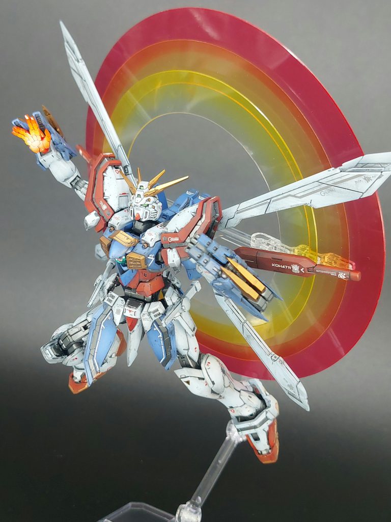 RG ゴッドガンダム–3枚目/制作者：Moki Plamo