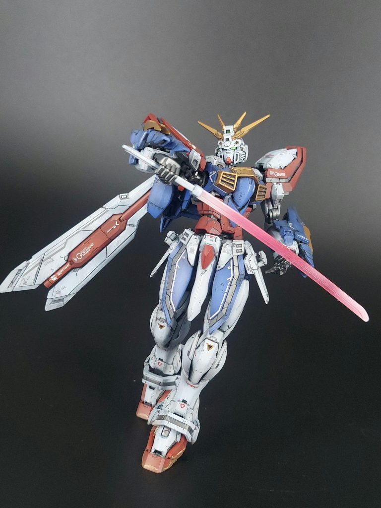 RG ゴッドガンダム–4枚目/制作者：Moki Plamo