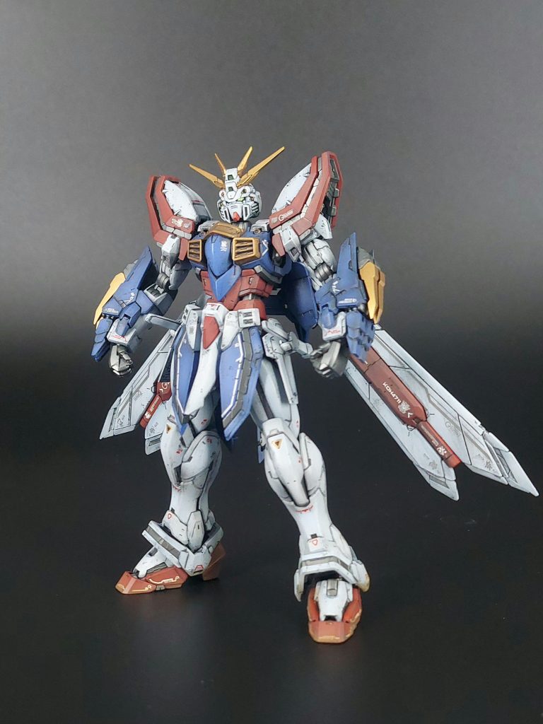 RG ゴッドガンダム–5枚目/制作者：Moki Plamo