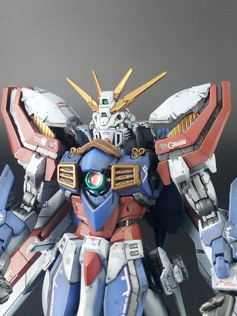 RG ゴッドガンダム–7枚目/制作者：Moki Plamo