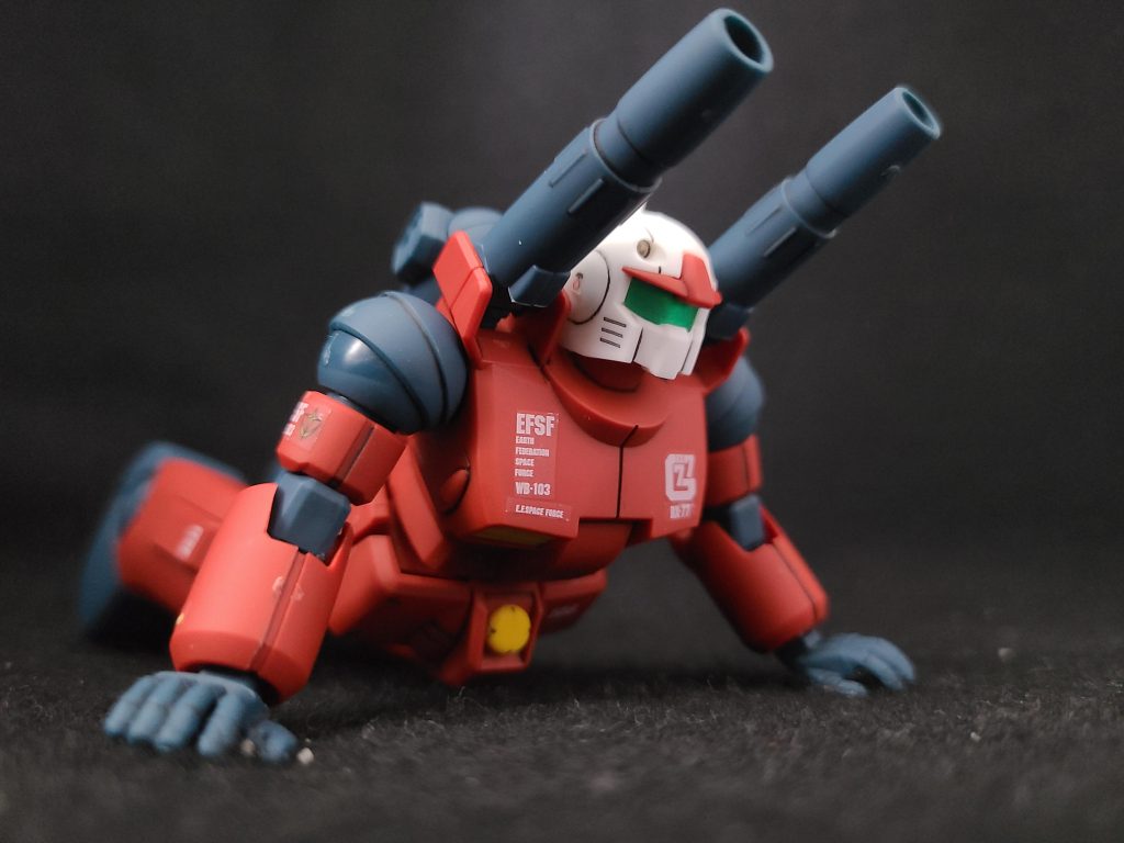 ガンキャノンといえば、このポーズ❗ってまでありますよね(笑)