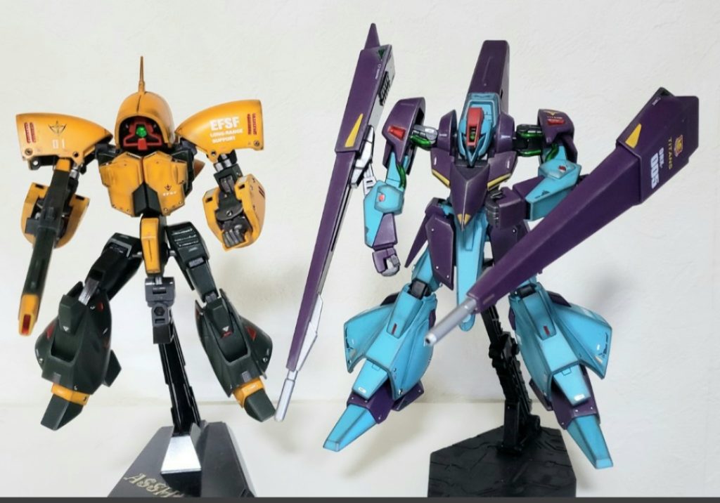 ブラン・ブルターク少佐のアッシマーと。アッシマーもめちゃ好きです^^