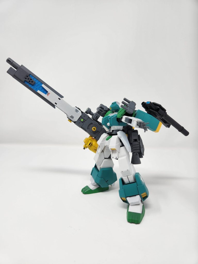 Even though it's made for ground use, it can be deployed into space. This unit took me about a week and went through a lot of changes. Really happy with the color scheme too.