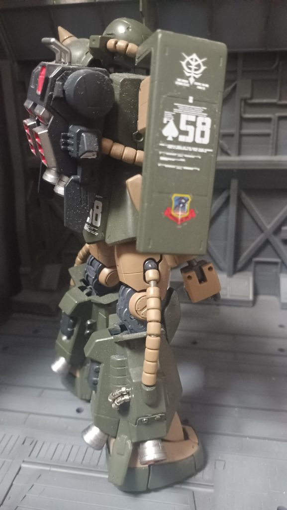 トーマスクルツ専用ザク–4枚目/制作者：みっつ