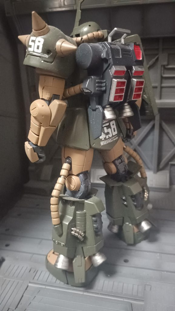 トーマスクルツ専用ザク–5枚目/制作者：みっつ