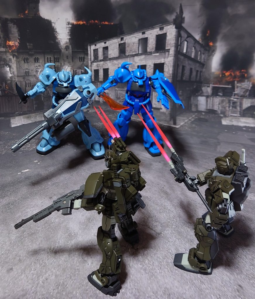 ジム・ストライカーと組んでのタッグマッチ。