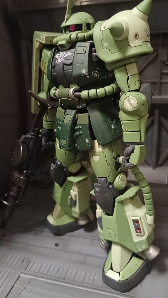 ヴィンセント専用ザク–2枚目/制作者：みっつ