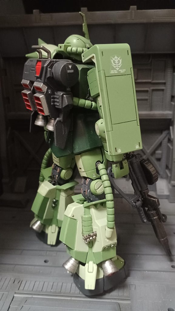 ヴィンセント専用ザク–4枚目/制作者：みっつ