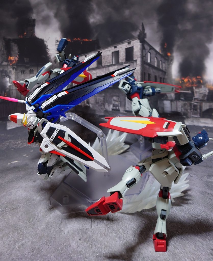 フリーダムによる手荒い武装解除。