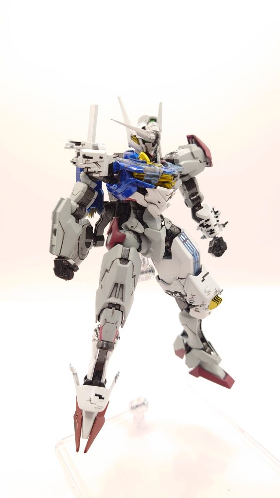 ルブリス側とエアリアル側のバランスを考えながら作製していきました💪基本エアリアルのパーツはスクラッチしてます。